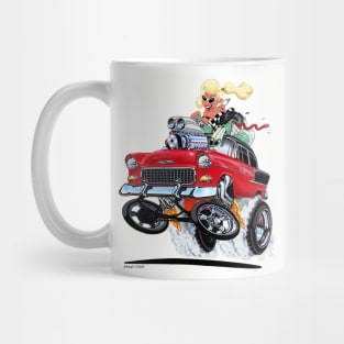 High FIVE'n Red -n- Black 1955 chevy Mug